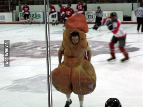 The Controversial World of Scrotie, the Mascot Actor Who Sells Out Arenas